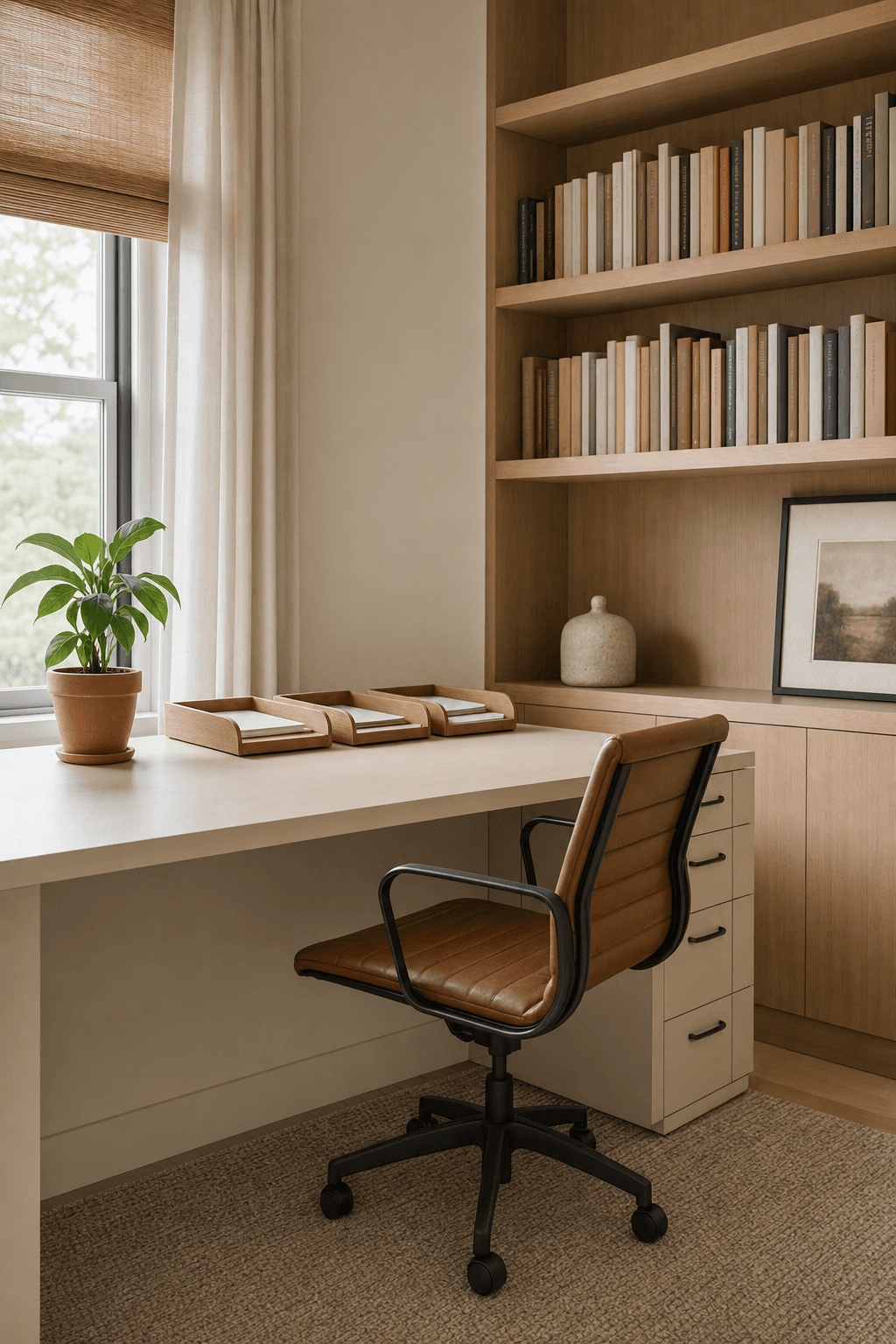 Home Office Organization in Capitol Hill
